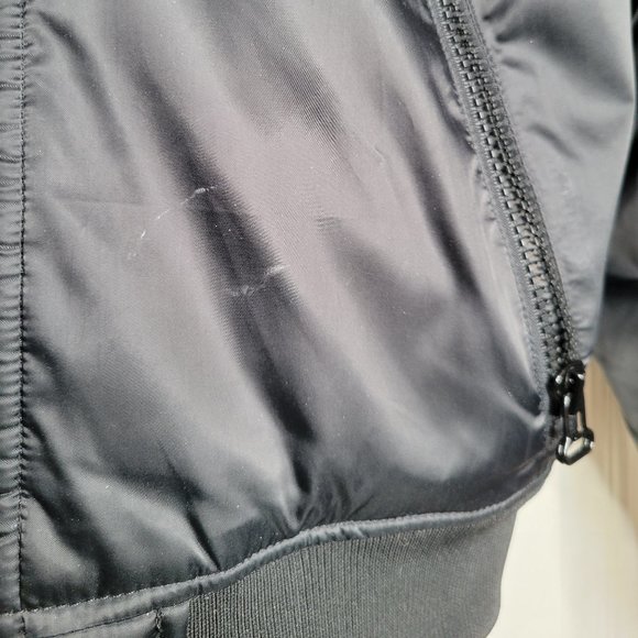 ADIDAS // Cropped Bomber Jacket - Picture 6 of 9